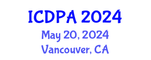 International Conference on Developmental Psychology and Adolescence (ICDPA) May 20, 2024 - Vancouver, Canada