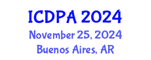 International Conference on Developmental Psychology and Adolescence (ICDPA) November 25, 2024 - Buenos Aires, Argentina