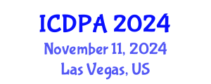 International Conference on Developmental Psychology and Adolescence (ICDPA) November 11, 2024 - Las Vegas, United States