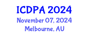 International Conference on Developmental Psychology and Adolescence (ICDPA) November 07, 2024 - Melbourne, Australia