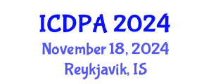 International Conference on Developmental Psychology and Adolescence (ICDPA) November 18, 2024 - Reykjavik, Iceland