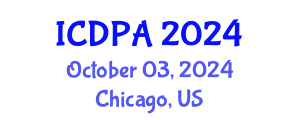International Conference on Developmental Psychology and Adolescence (ICDPA) October 03, 2024 - Chicago, United States