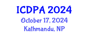 International Conference on Developmental Psychology and Adolescence (ICDPA) October 17, 2024 - Kathmandu, Nepal