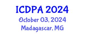 International Conference on Developmental Psychology and Adolescence (ICDPA) October 03, 2024 - Madagascar, Madagascar