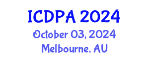 International Conference on Developmental Psychology and Adolescence (ICDPA) October 03, 2024 - Melbourne, Australia