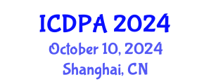 International Conference on Developmental Psychology and Adolescence (ICDPA) October 10, 2024 - Shanghai, China