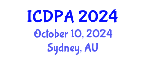 International Conference on Developmental Psychology and Adolescence (ICDPA) October 10, 2024 - Sydney, Australia