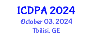 International Conference on Developmental Psychology and Adolescence (ICDPA) October 03, 2024 - Tbilisi, Georgia