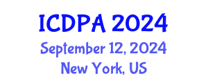 International Conference on Developmental Psychology and Adolescence (ICDPA) September 12, 2024 - New York, United States