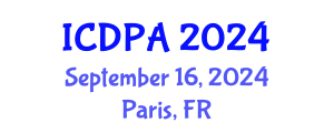 International Conference on Developmental Psychology and Adolescence (ICDPA) September 16, 2024 - Paris, France