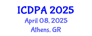 International Conference on Developmental Psychology and Adolescence (ICDPA) April 08, 2025 - Athens, Greece