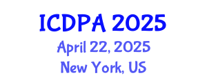 International Conference on Developmental Psychology and Adolescence (ICDPA) April 22, 2025 - New York, United States