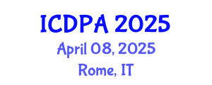 International Conference on Developmental Psychology and Adolescence (ICDPA) April 08, 2025 - Rome, Italy