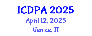 International Conference on Developmental Psychology and Adolescence (ICDPA) April 12, 2025 - Venice, Italy