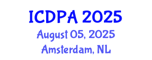 International Conference on Developmental Psychology and Adolescence (ICDPA) August 05, 2025 - Amsterdam, Netherlands
