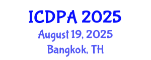 International Conference on Developmental Psychology and Adolescence (ICDPA) August 19, 2025 - Bangkok, Thailand