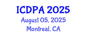 International Conference on Developmental Psychology and Adolescence (ICDPA) August 05, 2025 - Montreal, Canada