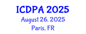 International Conference on Developmental Psychology and Adolescence (ICDPA) August 26, 2025 - Paris, France