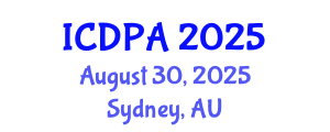 International Conference on Developmental Psychology and Adolescence (ICDPA) August 30, 2025 - Sydney, Australia