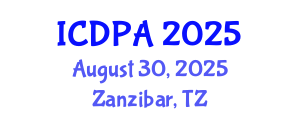International Conference on Developmental Psychology and Adolescence (ICDPA) August 30, 2025 - Zanzibar, Tanzania