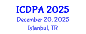 International Conference on Developmental Psychology and Adolescence (ICDPA) December 20, 2025 - Istanbul, Turkey