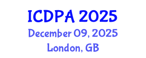 International Conference on Developmental Psychology and Adolescence (ICDPA) December 09, 2025 - London, United Kingdom