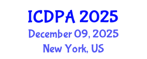 International Conference on Developmental Psychology and Adolescence (ICDPA) December 09, 2025 - New York, United States