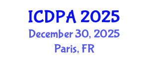 International Conference on Developmental Psychology and Adolescence (ICDPA) December 30, 2025 - Paris, France