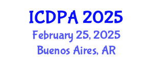 International Conference on Developmental Psychology and Adolescence (ICDPA) February 25, 2025 - Buenos Aires, Argentina