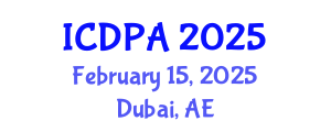 International Conference on Developmental Psychology and Adolescence (ICDPA) February 15, 2025 - Dubai, United Arab Emirates