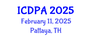 International Conference on Developmental Psychology and Adolescence (ICDPA) February 11, 2025 - Pattaya, Thailand