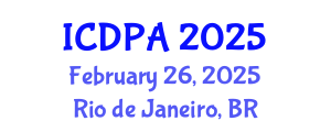 International Conference on Developmental Psychology and Adolescence (ICDPA) February 26, 2025 - Rio de Janeiro, Brazil
