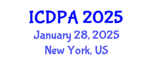 International Conference on Developmental Psychology and Adolescence (ICDPA) January 28, 2025 - New York, United States