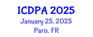 International Conference on Developmental Psychology and Adolescence (ICDPA) January 25, 2025 - Paris, France
