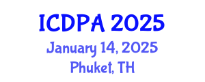 International Conference on Developmental Psychology and Adolescence (ICDPA) January 14, 2025 - Phuket, Thailand