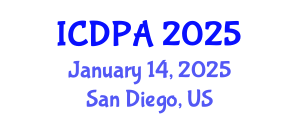International Conference on Developmental Psychology and Adolescence (ICDPA) January 14, 2025 - San Diego, United States