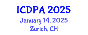 International Conference on Developmental Psychology and Adolescence (ICDPA) January 14, 2025 - Zurich, Switzerland