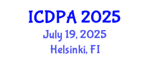 International Conference on Developmental Psychology and Adolescence (ICDPA) July 19, 2025 - Helsinki, Finland
