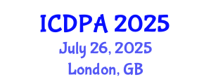 International Conference on Developmental Psychology and Adolescence (ICDPA) July 26, 2025 - London, United Kingdom