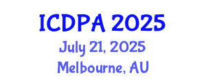 International Conference on Developmental Psychology and Adolescence (ICDPA) July 21, 2025 - Melbourne, Australia