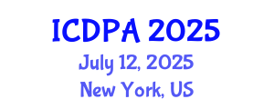 International Conference on Developmental Psychology and Adolescence (ICDPA) July 12, 2025 - New York, United States