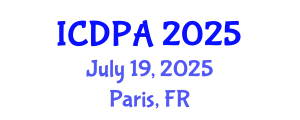 International Conference on Developmental Psychology and Adolescence (ICDPA) July 19, 2025 - Paris, France