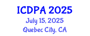International Conference on Developmental Psychology and Adolescence (ICDPA) July 15, 2025 - Quebec City, Canada