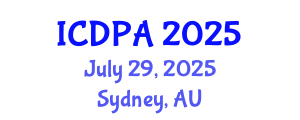 International Conference on Developmental Psychology and Adolescence (ICDPA) July 29, 2025 - Sydney, Australia