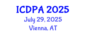International Conference on Developmental Psychology and Adolescence (ICDPA) July 29, 2025 - Vienna, Austria