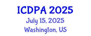 International Conference on Developmental Psychology and Adolescence (ICDPA) July 15, 2025 - Washington, United States