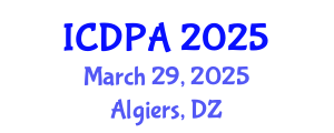 International Conference on Developmental Psychology and Adolescence (ICDPA) March 29, 2025 - Algiers, Algeria