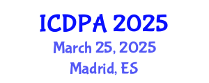 International Conference on Developmental Psychology and Adolescence (ICDPA) March 25, 2025 - Madrid, Spain