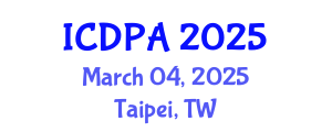 International Conference on Developmental Psychology and Adolescence (ICDPA) March 04, 2025 - Taipei, Taiwan