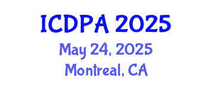 International Conference on Developmental Psychology and Adolescence (ICDPA) May 24, 2025 - Montreal, Canada